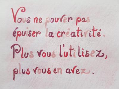 Citation creativite