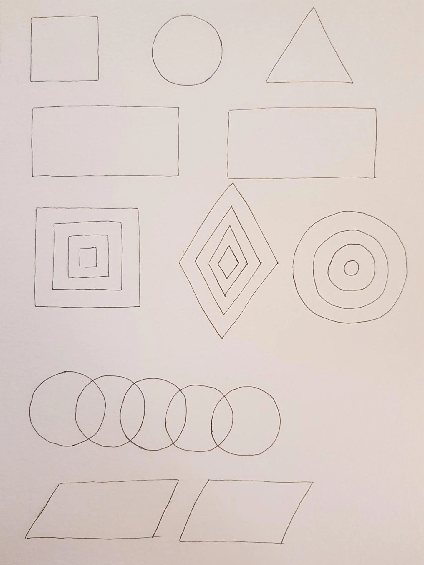 Formes a colorier