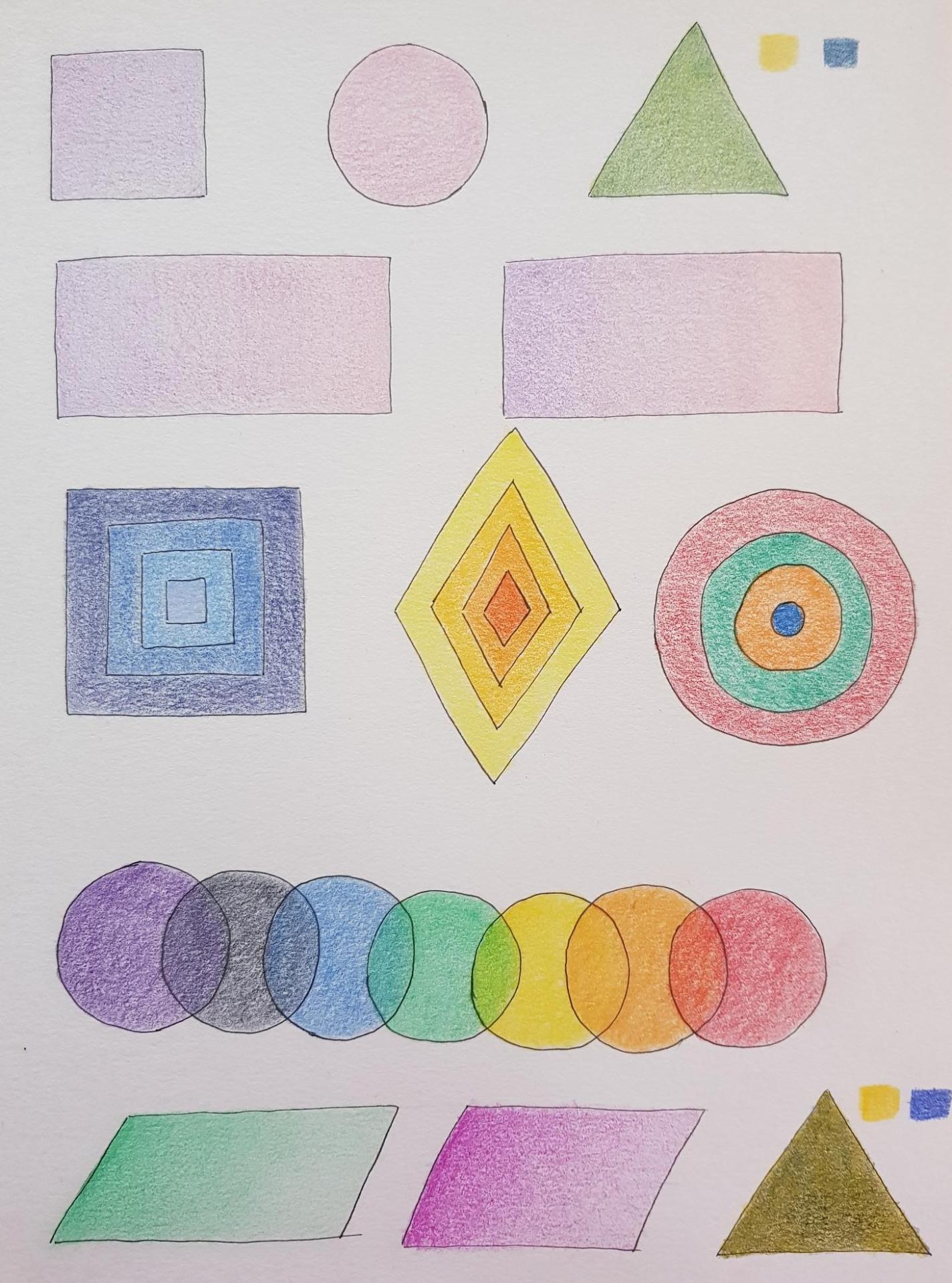 Formes coloriees 1